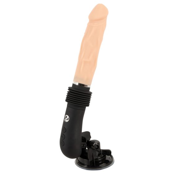 You2Toys RC Fucking Machine Flesh - lökő vibrátor (fekete)