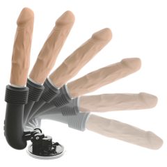   You2Toys RC Fucking Machine Flesh - lökő vibrátor (fekete)