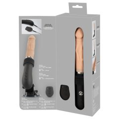   You2Toys RC Fucking Machine Flesh - lökő vibrátor (fekete)