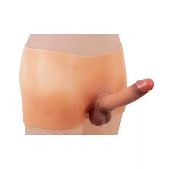 You2Toys Ultra Realistic - vibrációs pénisz alsó (natúr)