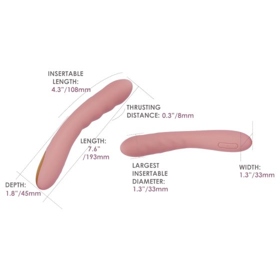 Svakom Ava Neo - okos lökő vibrátor (pink)