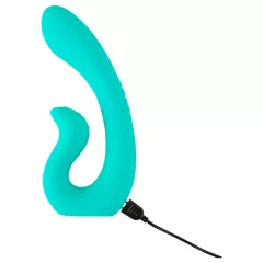   Beau Coeur Naira - G-pont és csiklóizgató vibrátor (zöld)