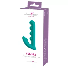 Beau Coeur Sylora - gyöngyös 2in1 vibrátor (zöld)