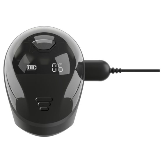 Rebel - vízálló makkvibrátor (fekete)