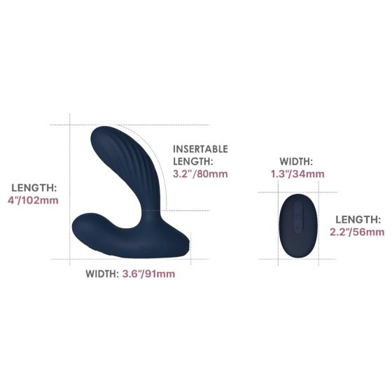 Svakom Vick Neo 2 - okos anál vibrátor (kék)