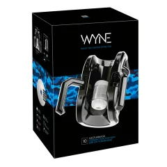 WYNE 10 - automata maszturbátor kapaszkodóval (fekete)