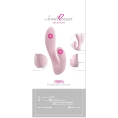   Beau Coeur Cerya - mini csiklókaros vibrátor (halvány pink)