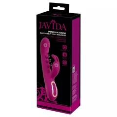 Javida - golyós, csiklókaros vibrátor (lila)