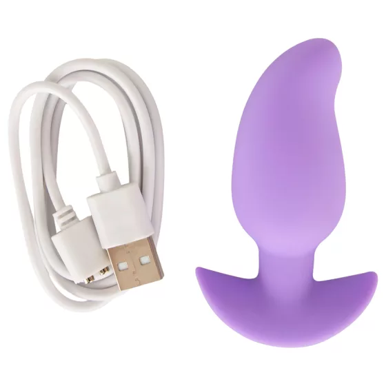 Cuties Mini - vibrációs anál plug (lila)