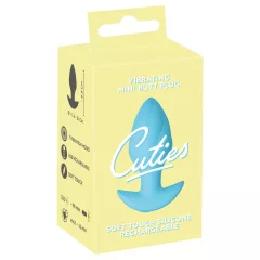 Cuties Mini - vibrációs anál plug (kék)