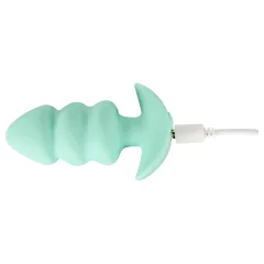 Cuties Mini - gömbös vibrációs anál plug (zöld)