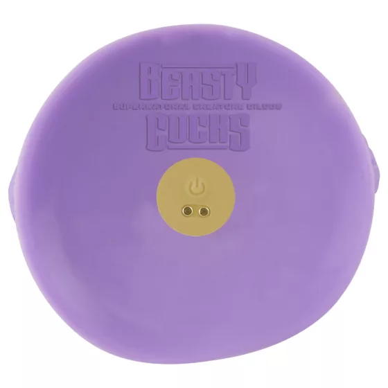 Beasty Cocks Passionate Plant - világító dildó (zöld)