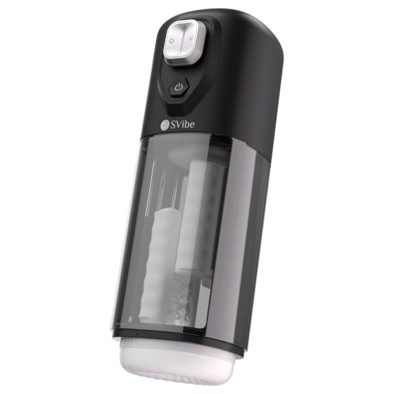 Snail Vibe Ikon Volt - automata maszturbátor (fekete)