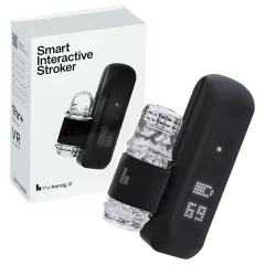The Handy 2 - Interaktív férfi maszturbátor (fekete)