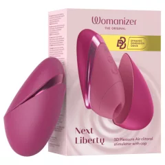   Womanizer Next Liberty - léghullámos csiklóizgató (rózsaszín)