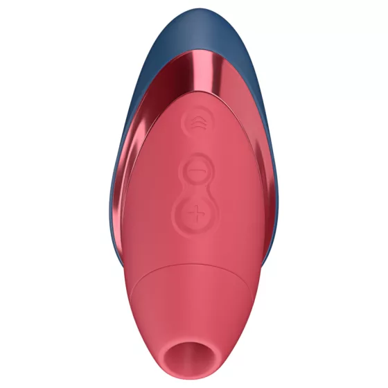 Womanizer Next Liberty - léghullámos csiklóizgató (kék)