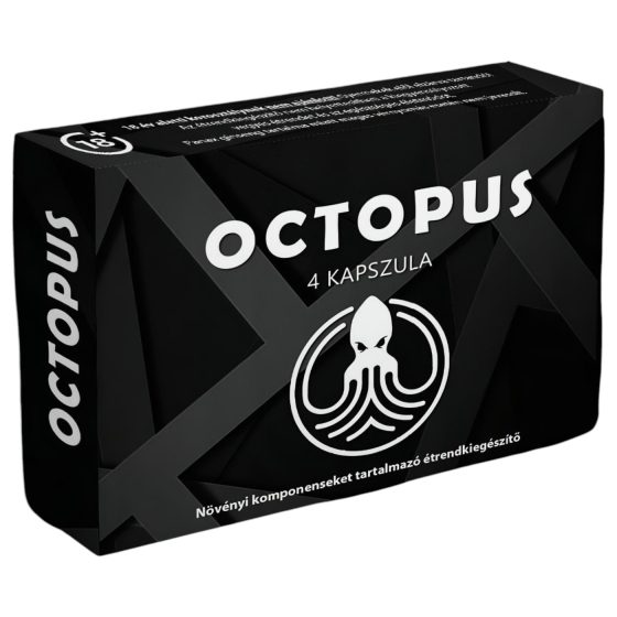 Octopus - étrend kiegészítő kapszula férfiaknak (4db)
