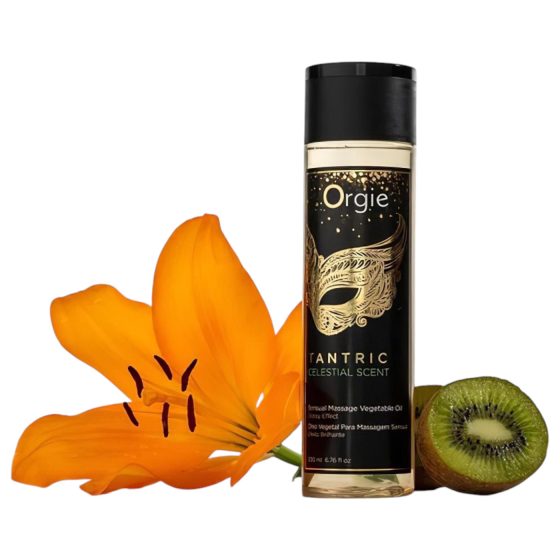 Orgie Tantric Celestial - érzéki masszázsolaj (200ml)