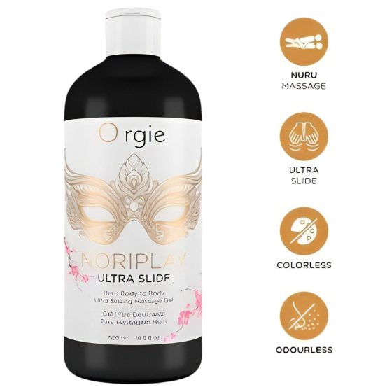 Orgie Noriplay - selymes NURU masszázsgél (500ml)
