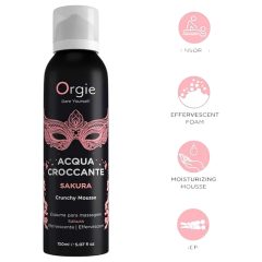   Orgie Acqua Croccante - masszázs hab - cseresznyevirág (150ml)