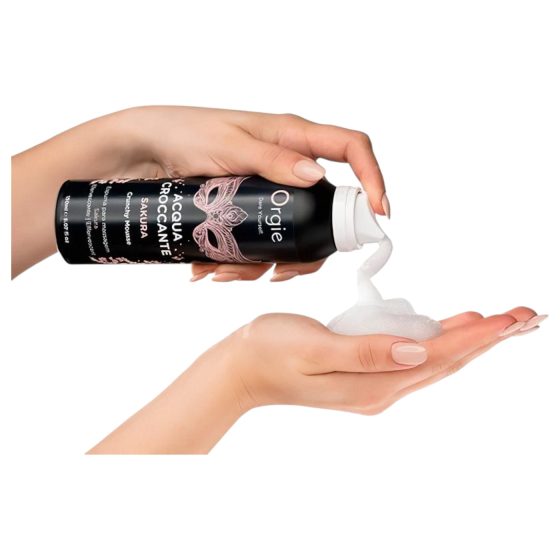 Orgie Acqua Croccante - masszázs hab - cseresznyevirág (150ml)