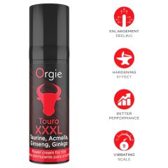 Orgie Touro XXXL - erekció fokozó krém (15ml)