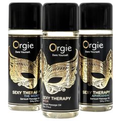Orgie Sexy Therapy - érzéki masszázsolaj szett (3x30ml)