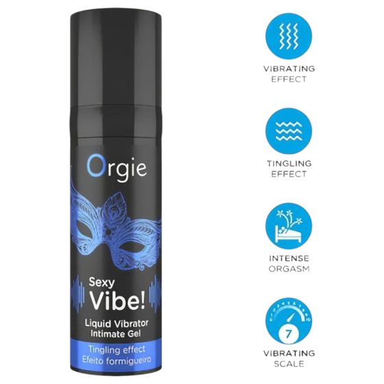 Orgie Bunny - vibrációs péniszgyűrű szett (fekete)