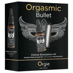 Orgie Orgasmic Bullet - rúdvibrátor szett (szürke)