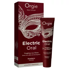   Orgie Electric Oral - bizsergető hatású ajakfény - eper (10ml)