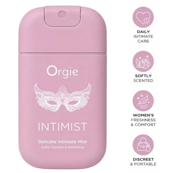 Orgie Intimist - gyengéd intim frissítő permet nőknek (30ml)