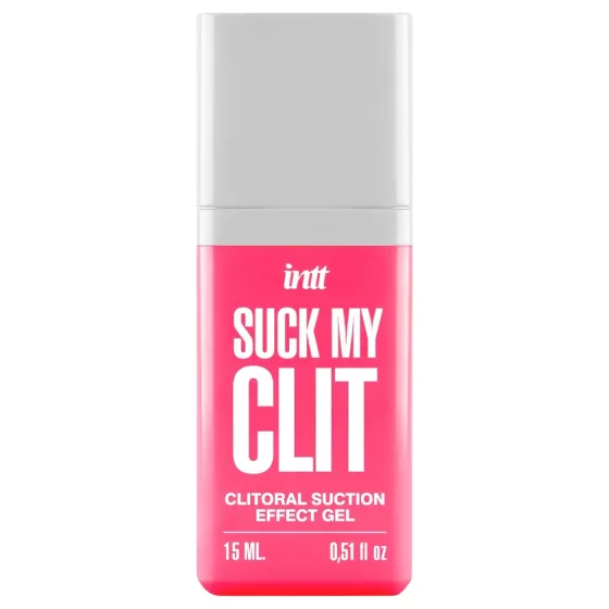 Intt Suck My Clit - klitorisz stimuláló gél nőknek - eper (15ml)