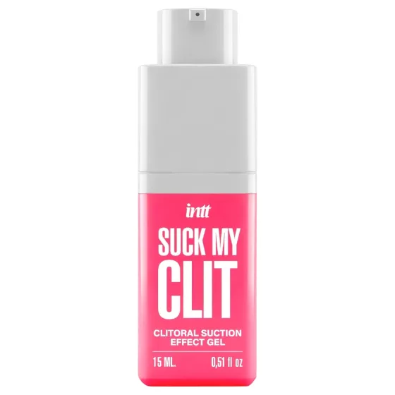 Intt Suck My Clit - klitorisz stimuláló gél nőknek - eper (15ml)