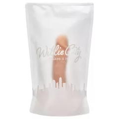   Willie City Luxe - élethű szilikon dildó (testszínű) - 23 cm
