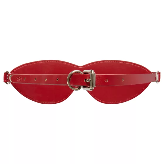 / Obsessive Inferro - bőr hatású maszk (piros)