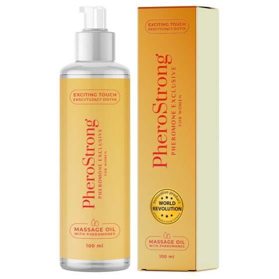 PheroStrong Exclusive - masszázsolaj nőknek (100ml)