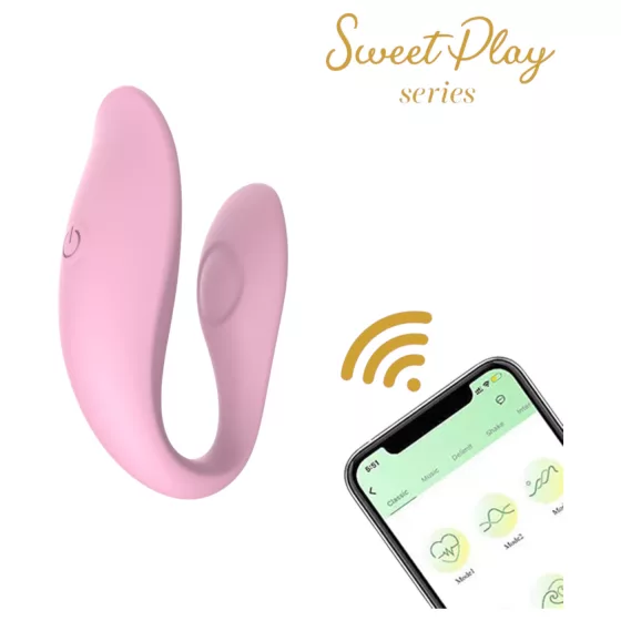 Sweet Play - okos párvibrátor (pink)