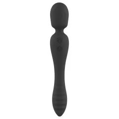   Erospace Sweet Play - masszírozós és G-pont vibrátor (fekete)
