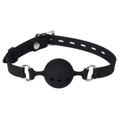 Wild Play - szilikon szájpecek (fekete)