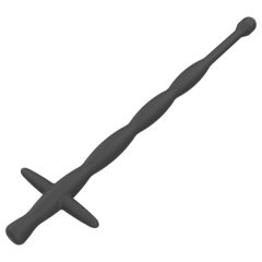 Men's Play - szilikon dilátor (fekete)