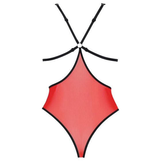 / Passion Peonia - body oldalkivágással (piros)