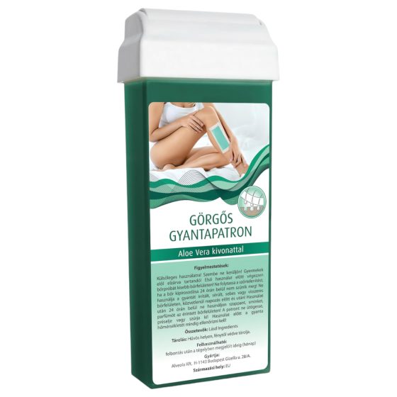 Görgős gyanta patron széles görgőfejjel (100ml) - aloe vera