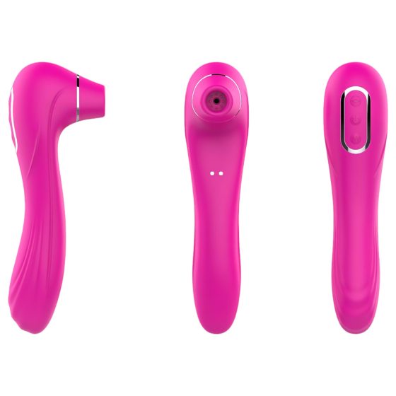 / WEJOY Allen - akkus hüvelyi és csikló vibrátor (pink)