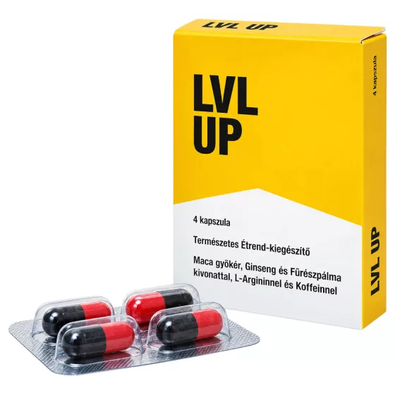 LVL UP - étrend-kiegészítő kapszula férfiaknak (4 db)