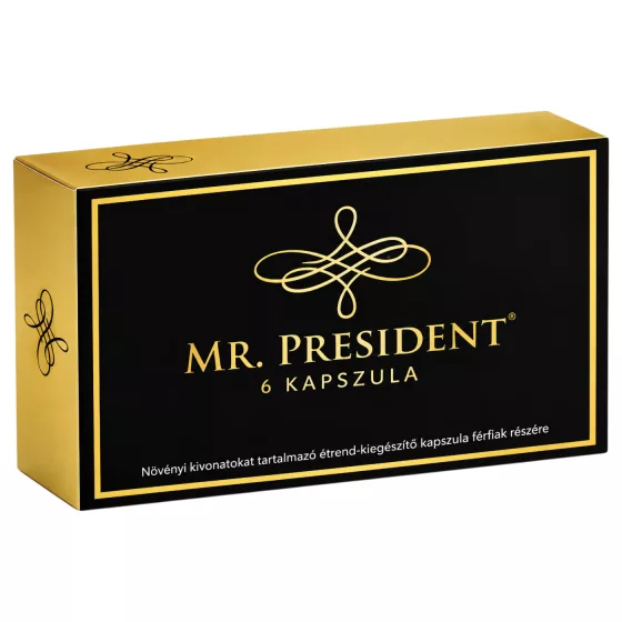 Mr. President - étrend-kiegészítő kapszula férfiaknak (4 db)