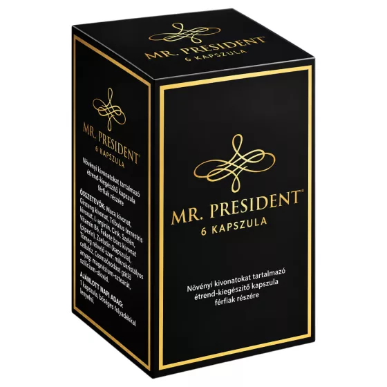 Mr. President - erős étrend-kiegészítő kapszula férfiaknak (8 db)