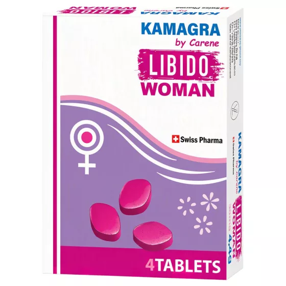 Kamagra by Carene Libido Woman - étrend-kiegészítő tabletta nőknek - 4 db