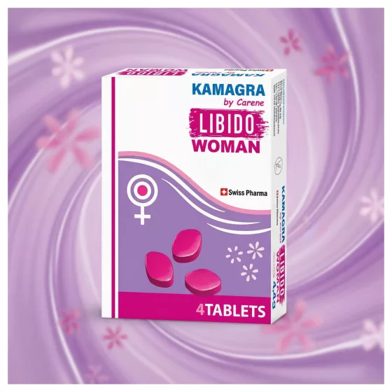 Kamagra by Carene Libido Woman - étrend-kiegészítő tabletta nőknek - 4 db