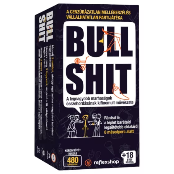Bullshit - pikáns party társasjáték felnőtteknek (magyar)