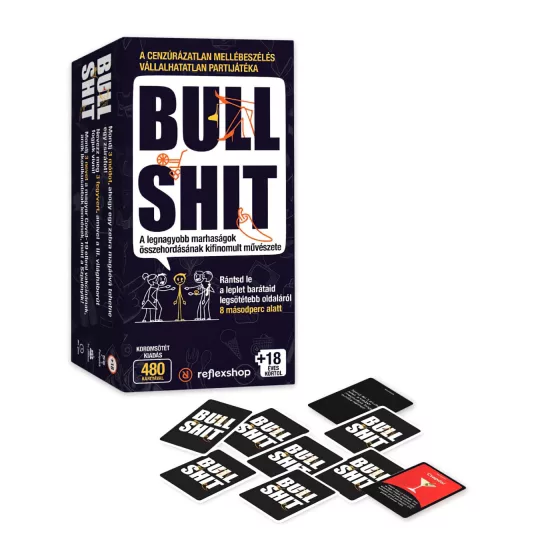 Bullshit - pikáns party társasjáték felnőtteknek (magyar)